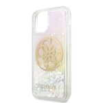 Guess GUHCN65LGIRGP iPhone 11 Pro Max hard case Gradient Liquid Glitter Circle Logo - imagine 3