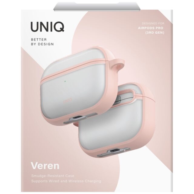 Case UNIQ Veren for AirPods Pro 3 pink - imagine 5