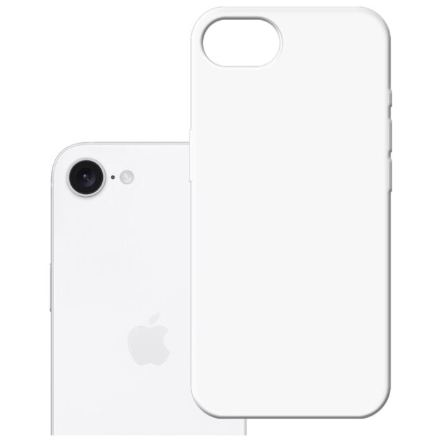 3MK Hardy MagSilicone Case for Apple iPhone 16e White - imagine 5
