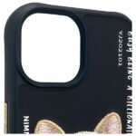 Nimmy case iPhone 15 6.1" black Glasses Cool Dog - imagine 8
