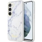 Guess GUHCS23SPCUMAH S23 S911 white hardcase Marble