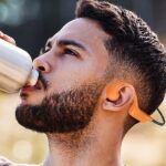 AWEI A899BL bone conduction headphones black - imagine 4