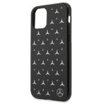 Mercedes MEHCN61ESPBK iPhone 11 6,1"/ Xr black hardcase Silver Stars Pattern - imagine 3