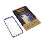 PanzerGlass ClearCase iPhone 13 Pro Max6.7" Antibacterial Military grade Grape 0342 - imagine 5