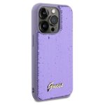 Guess GUHCP13XPSFDGSU iPhone 13 Pro Max 6.7" purple hardcase Sequin Script Metal - imagine 4