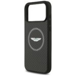 Case Aston Martin HC Kevlar Counter      Design MagSafe for iPhone 17 Pro Max black - imagine 6