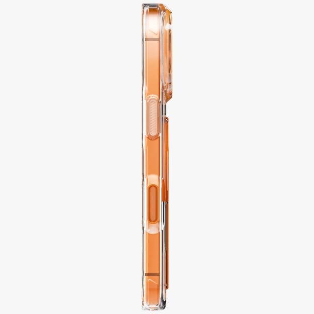 UNIQ Heldro Air Case for iPhone 17 Pro Magclick Charging Orange - imagine 2