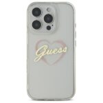 Guess GUHCP16LHCHGSPT iPhone 16 Pro 6.3" transparent hardcase IML Heart - imagine 3