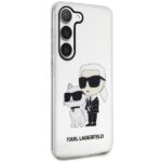 Karl Lagerfeld KLHCS23MHNKCTGT S23+ S916transparent hardcase Glitter Karl&Choupette - imagine 4