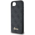 Case Guess 4G Script Logo MagSafe for iPhone 16e black - imagine 6