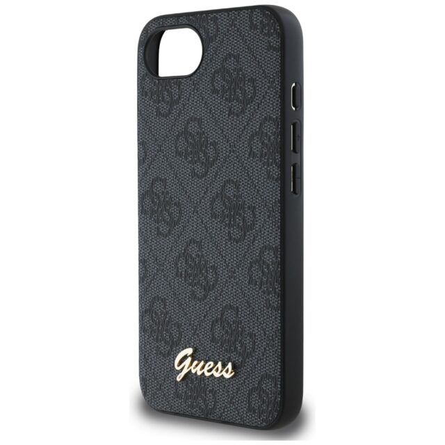 Case Guess 4G Script Logo MagSafe for iPhone 16e black - imagine 6