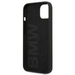 BMW BMHCP13MSILBK iPhone 13 / 14 / 15 6,1" black hardcase Silicone Signature - imagine 7