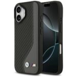 Case BMW M Carbon Logo MagSafe for iPhone 17 anthracite