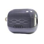 Audi IML Geometric Pattern AirPods Pro 2 cover gray AU-IMLAPP2-A6/D3-GY - imagine 3