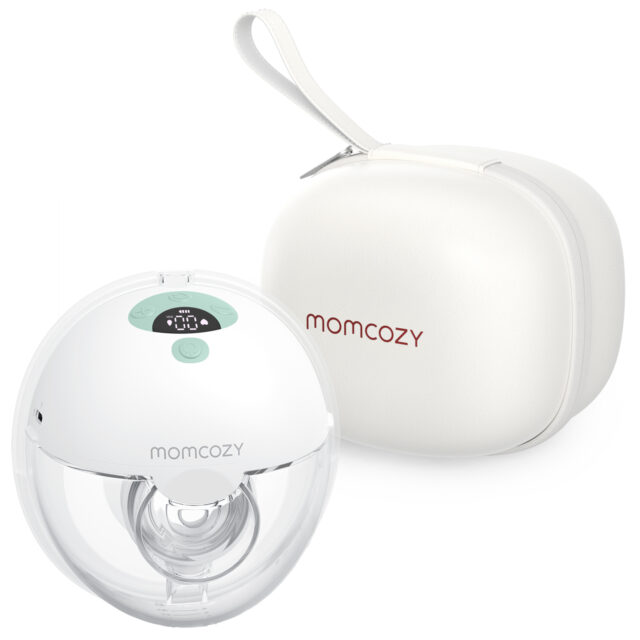 Momcozy M5 Single Electric Breast Pump Green, 160ml