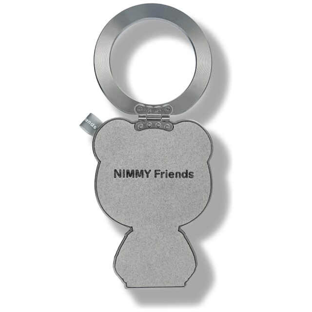 Magnetic pendant Nimmy Cool&Cute    2.0 Bear grey - imagine 2