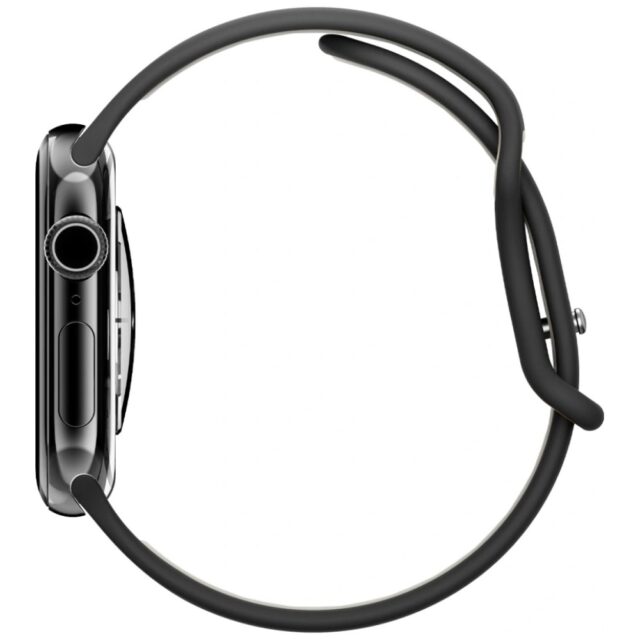 Band Spigen Nano Pop for Apple Watch6/7/8/9/10/11/SE/SE3/Ultra1/ 2 / 3(44/45/46/49mm)black - imagine 4