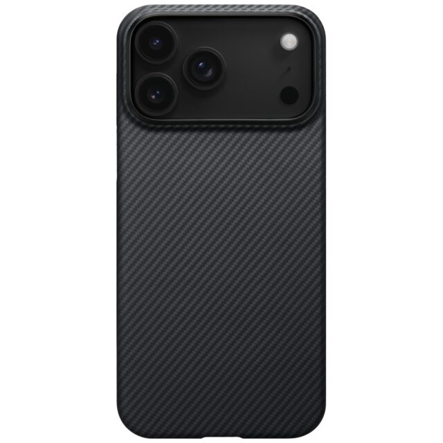 Case PITAKA Ultra-Slim MagSafe for iPhone 17 Pro black grey - imagine 2