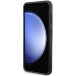 DKNY DKHMS24SPSHRPSK S24 S921 black hardcase Leather Pattern Metal Logo MagSafe - imagine 5