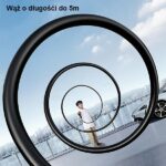 USAMS pressure washer 5000mAh + garden hose 5m black BXXCQ01 (US-ZB252) - imagine 7