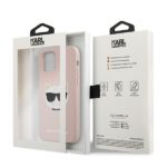 Karl Lagerfeld KLHCP12SSLCHLP iPhone12 mini 5,4" hardcase light pink Silicone Choupette - imagine 8