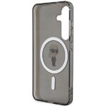 Karl Lagerfeld KLHMS24SHFCKNOK S24 S921 black hardcase IML Ikonik MagSafe - imagine 7