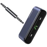 USAMS Adapter audio Bluetooth 5.0 - jack3.5mm szary/grey SJ519JSQ01 (US-SJ519) - imagine 3