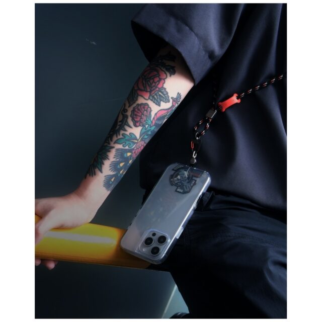 Universal lanyard adapter Skinarma   Ekho black - imagine 4