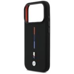 BMW M Silicon Tricolor Line MagSafe Case for iPhone 17 Pro Black - imagine 6