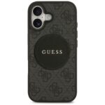 Case Guess 4G Circle Classic Logo MagSafe for iPhone 17 black - imagine 3