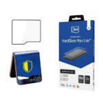 3MK HardGlass Max Lite Sam Z Flip 6 black, Fullscreen Glass Lite