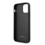 BMW BMHCP12MRSCSK iPhone 12 / 12 Pro 6,1" black hardcase Leather Perforate Sides - imagine 7