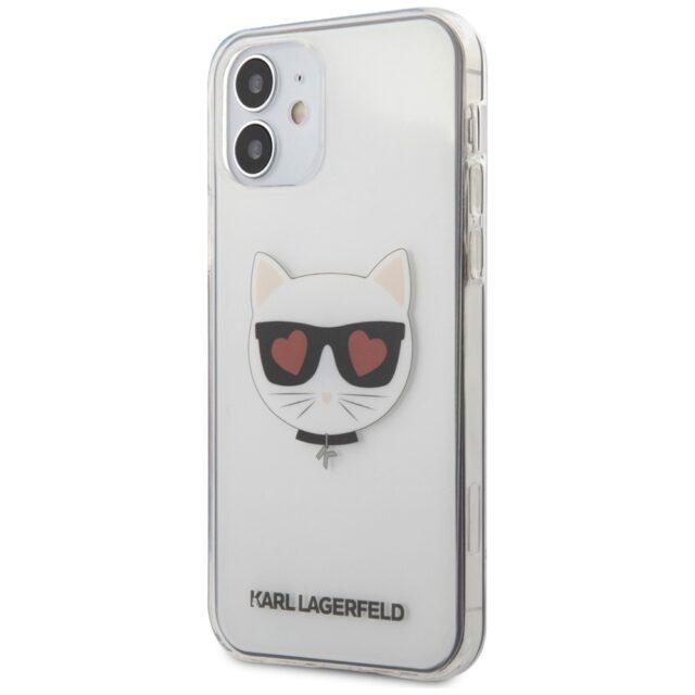 Karl Lagerfeld KLHCP12SCLTR iPhone 12 mini 5,4" hardcase Transparent Choupette - imagine 2