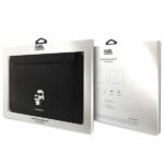 Karl Lagerfeld Sleeve KLCS16SAKCPMK 16" black Saffiano Karl&Choupette - imagine 4