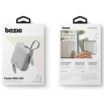 PowerBank 3in1 Bazic Fusion Mini 10000mAh cable USB-C/Lightning grey - imagine 8