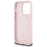 Case Karl Lagerfeld Silicone Karl&Choupette MagSafe for iPhone 14 Pro Max pink - imagine 7