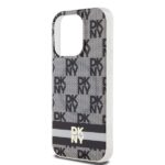 DKNY DKHMP13XHCPTSK iPhone 13 Pro Max 6.7 inch black hardcase IML Checkered Mono Pattern & Printed S - imagine 6