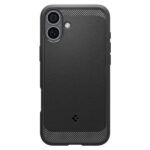 Spigen Rugged Armor MAG iPhone 16 6,1" Magsafe matte black ACS08214 - imagine 2