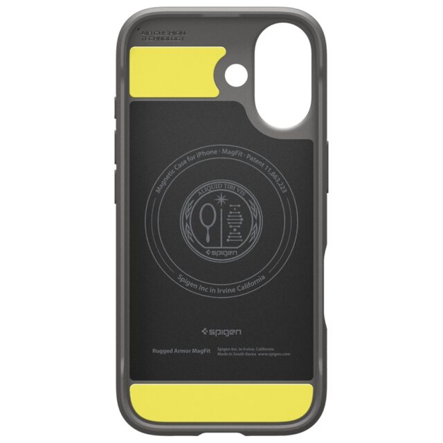 Spigen Rugged Armor Mag MagSafe Case for iPhone 17 Gray - imagine 3