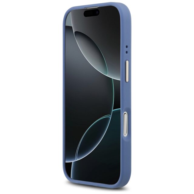 Case Guess 4G PU Classic Logo MagSafe for iPhone 17 blue - imagine 5