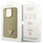 Guess GUHCP14LHDGTPD iPhone 14 Pro 6.1"gold hardcase Rhinestone Triangle - imagine 8
