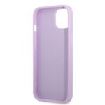 Guess GUHCP13MPS4MU iPhone 13 / 14 / 15 6.1" purple hardcase Saffiano 4G Small Metal Logo - imagine 7
