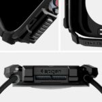 Spigen Rugged Armor Apple Watch 10 / 11 42mm black ACS08585 - imagine 9