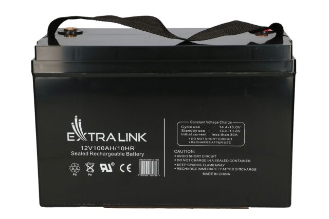 Extralink AGM 12V 100Ah | Accumulator | maintenance free - imagine 2