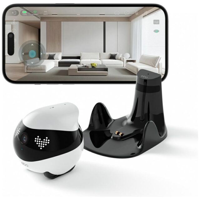 EnaBot EBO AIR 2 home monitor robot (white) - imagine 9