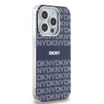 DKNY DKHMP15XHRHSEB iPhone 15 Pro Max 6.7" inch blue hardcase IML Mono & Stripe MagSafe - imagine 4