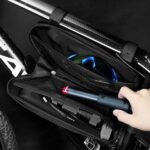 WILDMAN LE4 bike frame bag/bag bike holder black - imagine 5