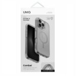UNIQ Combat iPhone 16 Pro Max 6.9" Magclick Charging case gray/stone gray - imagine 4