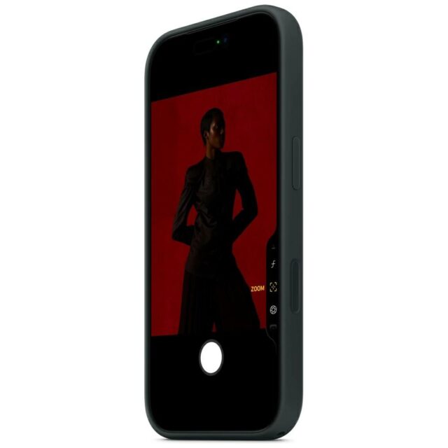 Case Apple Silicone Case MagSafe for iPhone 17 Pro black - imagine 4