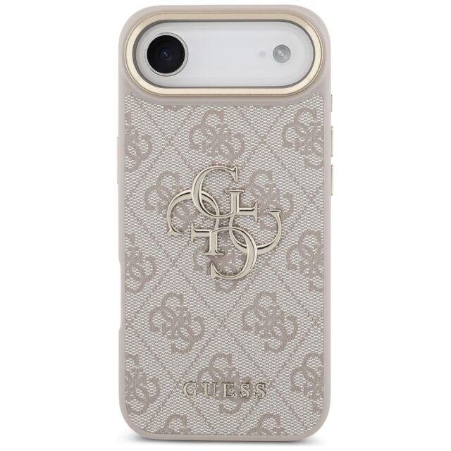 Case Guess 4G Big 4G Classic Logo for iPhone Air pink gold - imagine 3